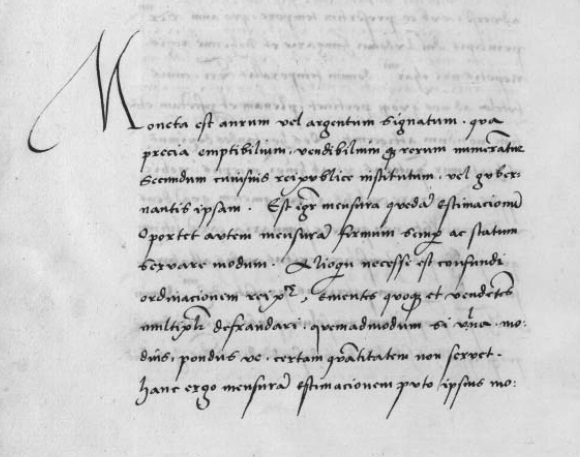 Traktat o monecie Mikołaja Kopernika materiał archiwalny
