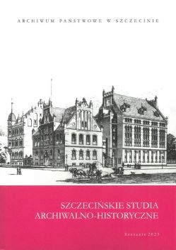 Szczecińskie Studia Archiwalno-Historyczne