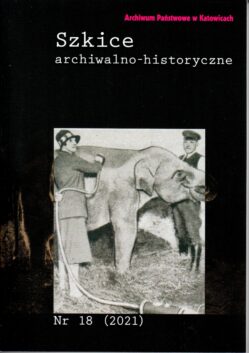 Szkice Archiwalno-Historyczne