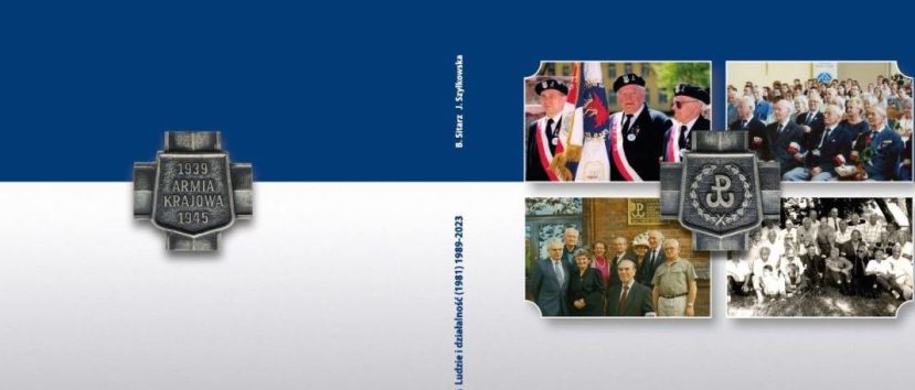 Fragment okładki publikacji „Światowy Związek Żołnierzy Armii Krajowej Okręg Szczecin. Ludzie i działalność (1981) 1989-2023”