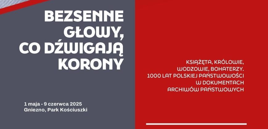 Grafika z tytułem, miejscem i data wystawy.