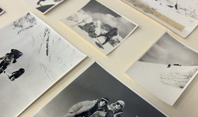 Kilka czarno-białych fotografii z wypraw górskich.