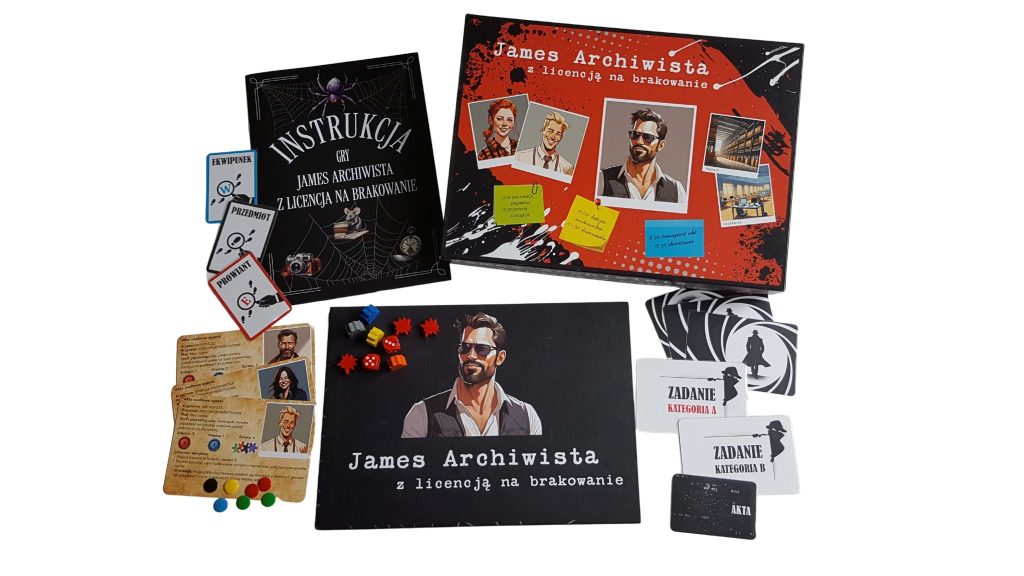 James Archiwista - elementy gry